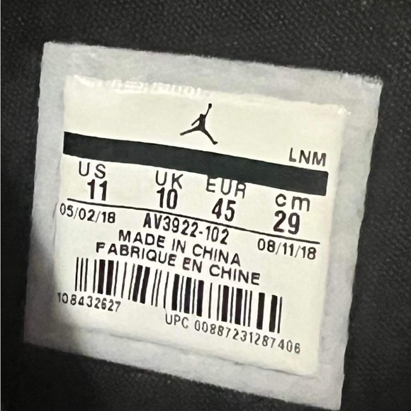 Nike Air Jordan Legacy 312 Men SZ.11 Rookie Of The Year  High Top New - Picture 13 of 16